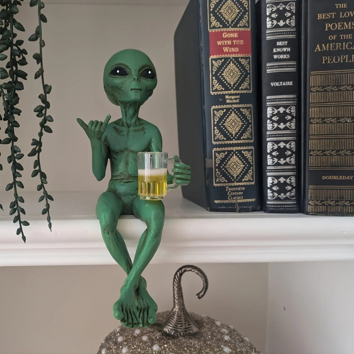 Escultura alienígena para beber