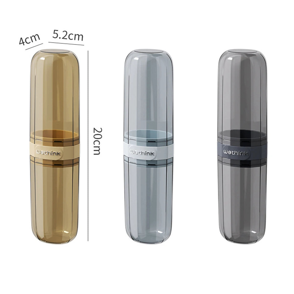 funda protectora para cepillo de dientes