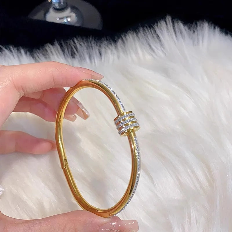 conjunto de pulsera de acero inoxidable