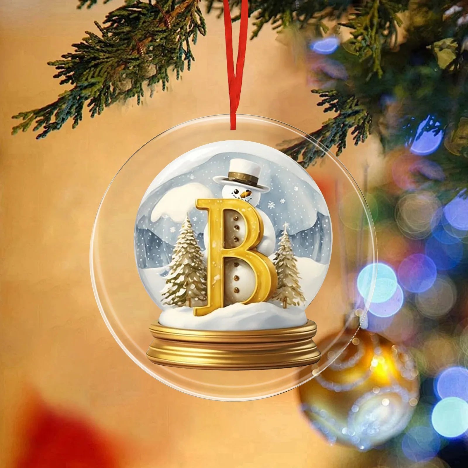 Decoración de árbol de Navidad 2d