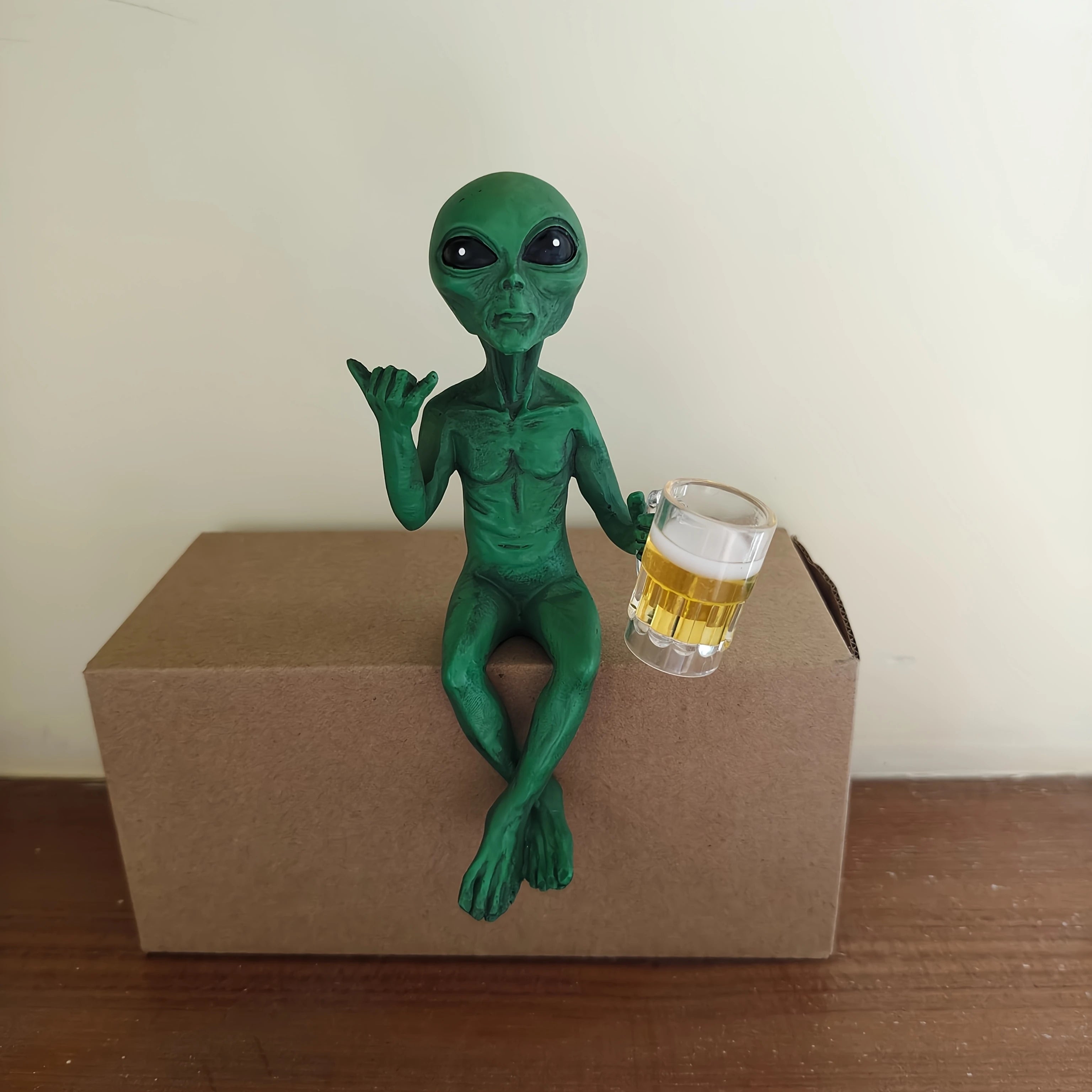 Escultura alienígena para beber