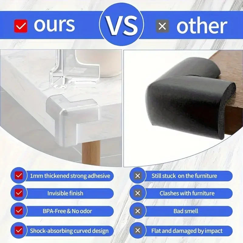 Protector de esquina de mesa para muebles