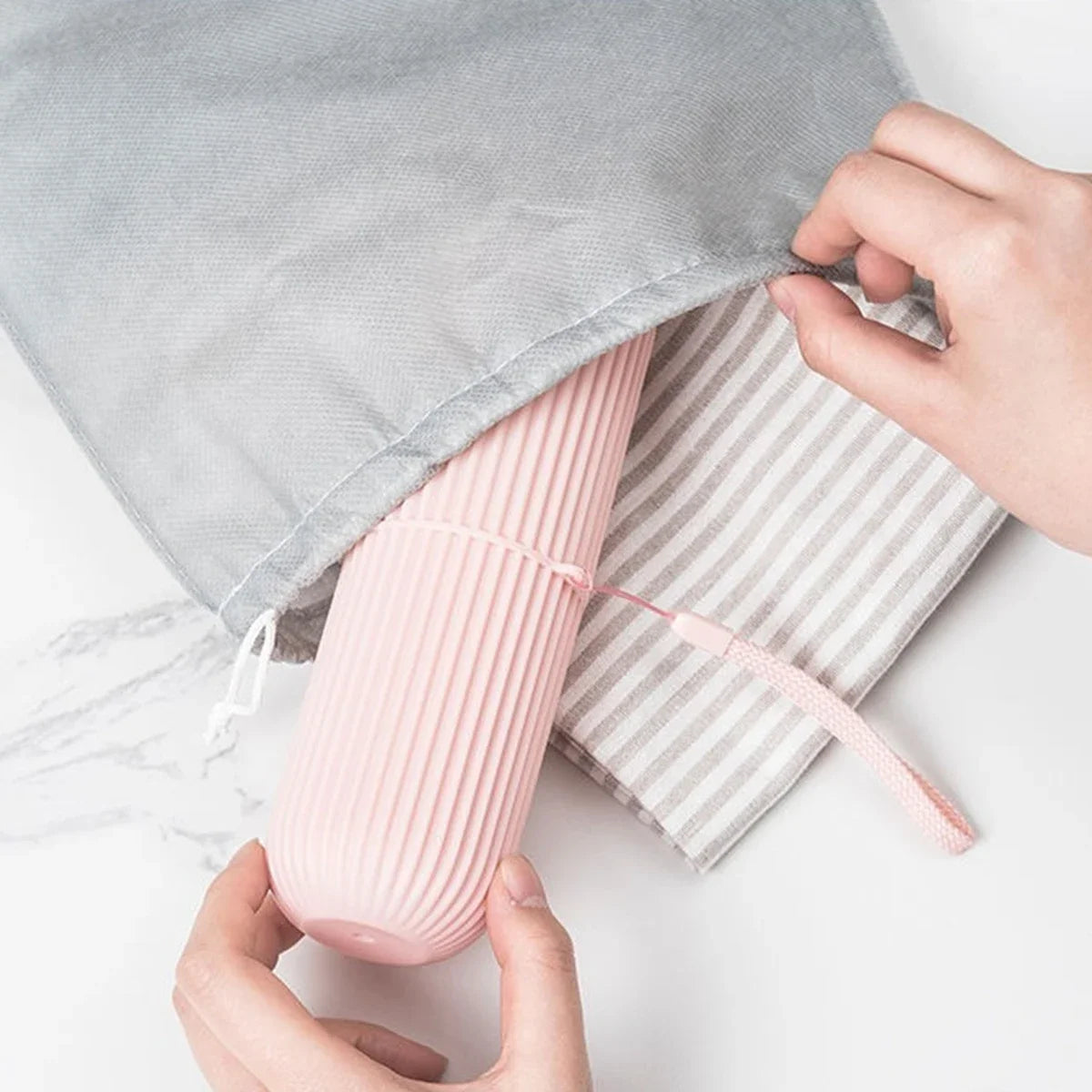 funda protectora para cepillo de dientes